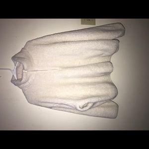 White winter sweater